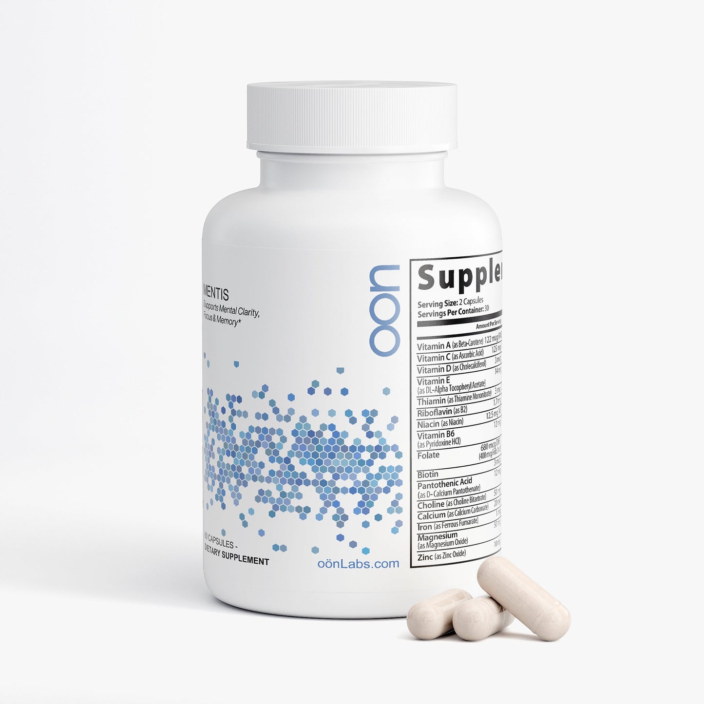Mentis | Brain Focus & Memory Supplement